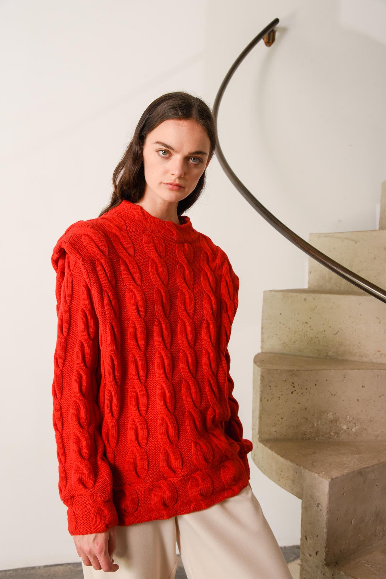 ARPYES POEM RED PULLOVER